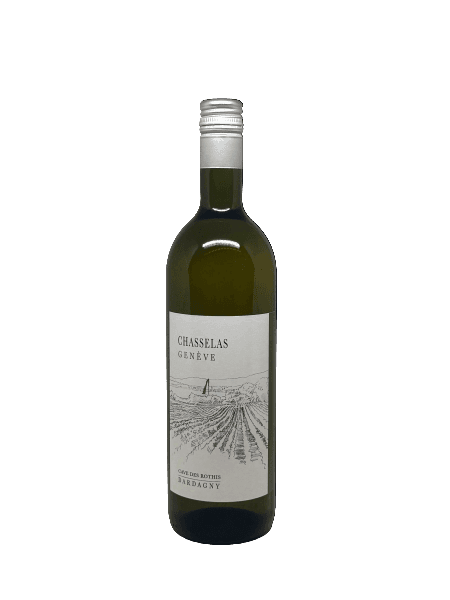 Bouteille de Chasselas de Genève, Cave des Rothis à Dardagny